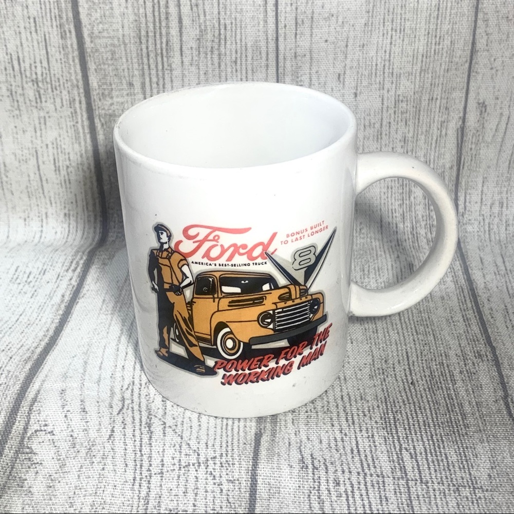 Coffee Mug - Ford V8 Power for the Working Man